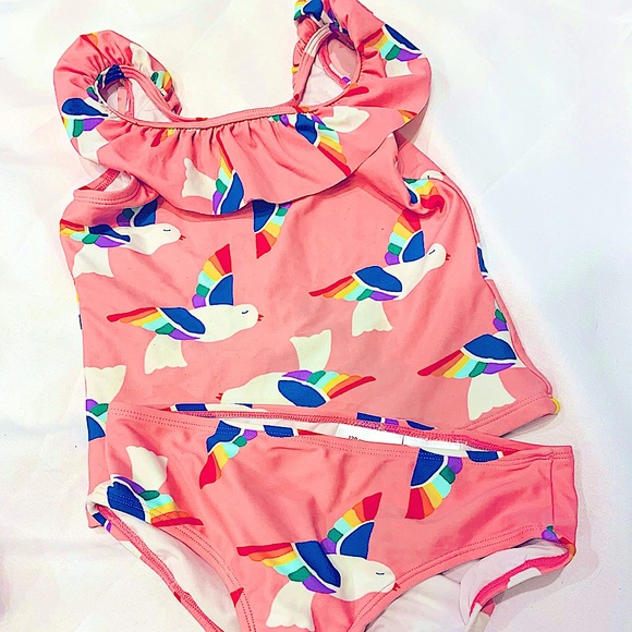 Hanna Andersson Bird Swim Suit - Picture 6 of 6